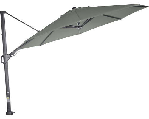 Freiarm-Sonnenschirm mit Mast für den Aussenbereich
