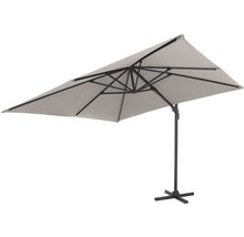 Rechteckiger Sonnenschirm mit Standfuß