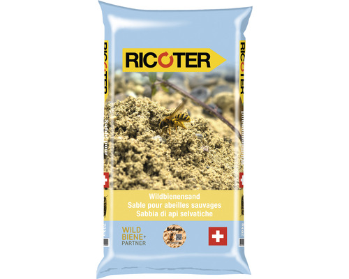 Ricoter Sable pour abeilles sauvages 20 kg Sac de sable pour abeilles sauvages
