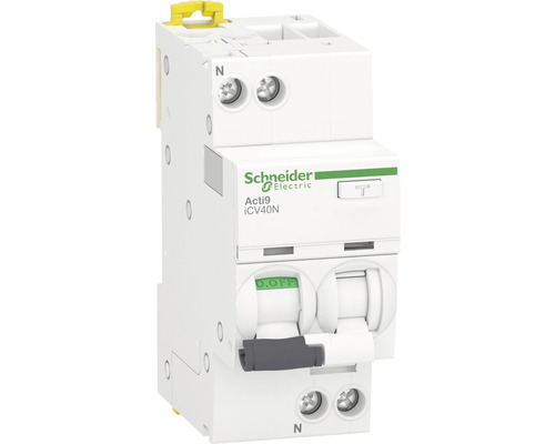 Fehlerstrom-Leitungsschutzschalter FILS Schneider Electric 1P+N Charakteristik C 13A 30mA 6kA Typ A