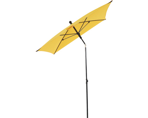 Rechteckiger Sonnenschirm mit Stahlgestell