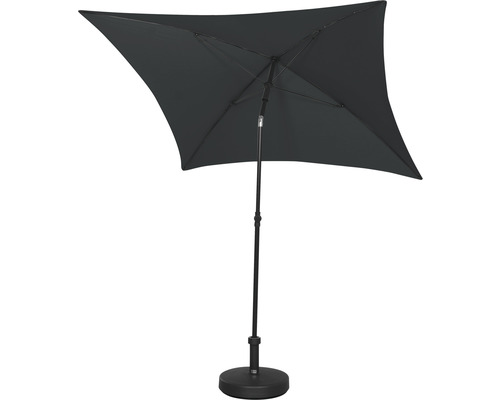 Parasol rectangulaire avec pied