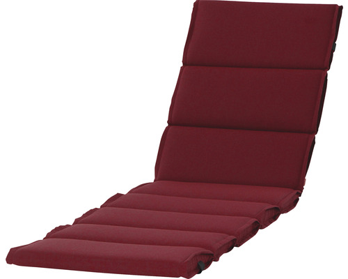 Liegenauflage Stella 200 x 58 cm rot