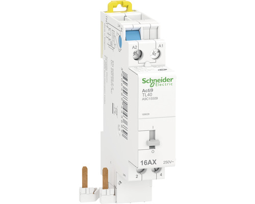 Télérupteur Schneider Electric 2P 2NO 16A 230V AC 50Hz