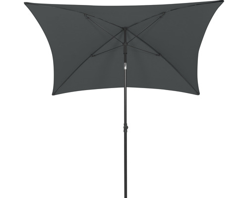 Parasol rectangulaire avec mât