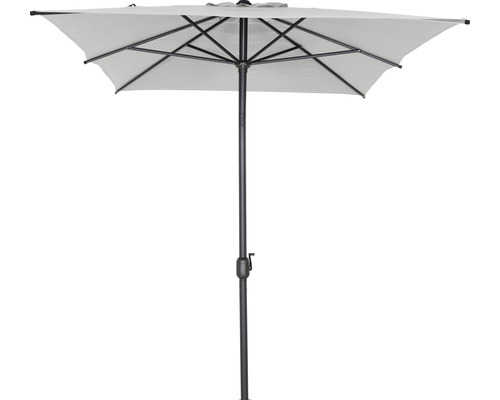 Parasol carré avec mât