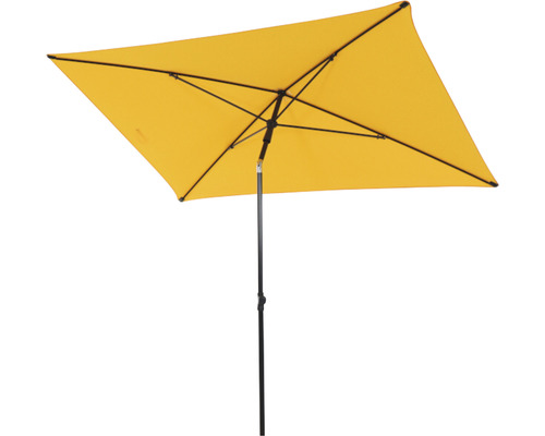 Rechteckiger Sonnenschirm mit Schirmständer