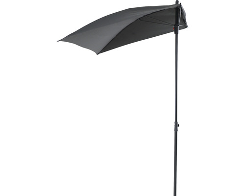 Demi-parasol pour le jardin ou le balcon.