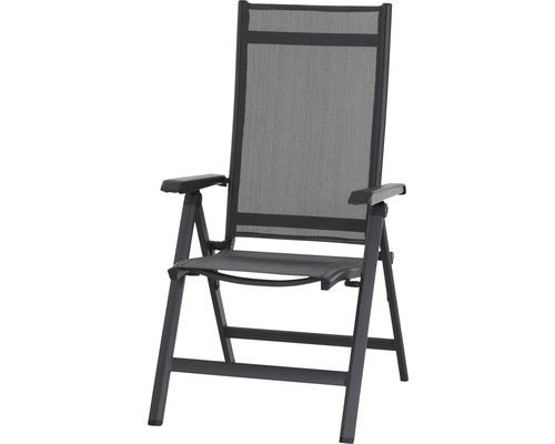 Fauteuil pliant Tesoro Siena Garden, anthracite mat