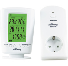 Marmony MTC-40 Funk-Thermostat mit digitalem Display und Steckdose