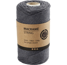 Spule Makramee Garn, 2 mm dick, 198 m lang, 330 g schwer