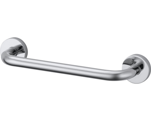 Barre d''appui métallique pour salle de bains
