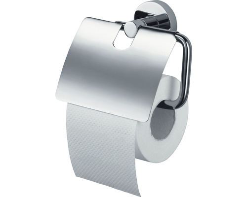 Distributeur de papier toilette avec couvercle et rouleau de papier toilette