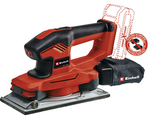 Einhell Akku-Schwingschleifer Power X-Change TE-OS 18/230 Li ohne Akku und Ladegerät