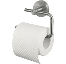 Porte-papier toilette en métal avec rouleau de papier