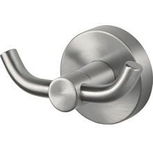 Doppelter Kleiderhaken aus Metall zur Wandmontage
