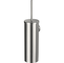 Garniture de brosse de toilette murale en acier inoxydable