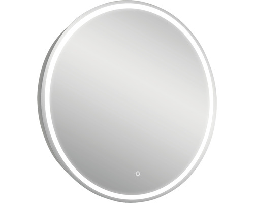Miroir LED Focco Mia rond 100 cm