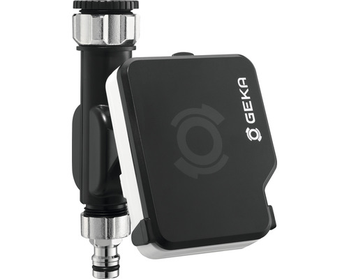 Programmateur d''arrosage Geka avec raccordement d''eau