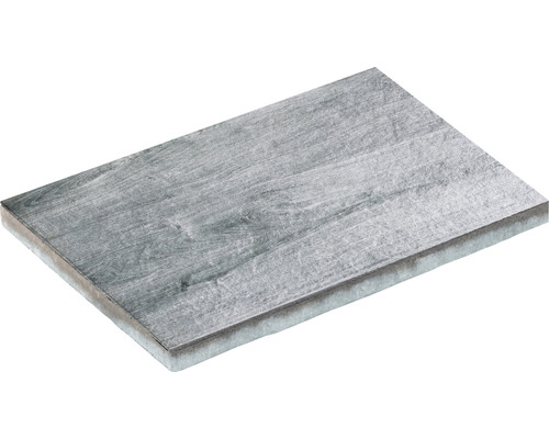 Dalle de terrasse en béton iStone Lignum Fino gris moyen 60x30x4 cm Sol vinyle avec motif bois