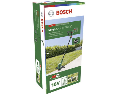 BOSCH Akku-Rasentrimmer EasyGrassCut 18V-26 ohne Akku und Ladegerät