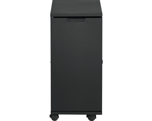 Boîte à linge avec roulettes pour faciliter le rangement du linge