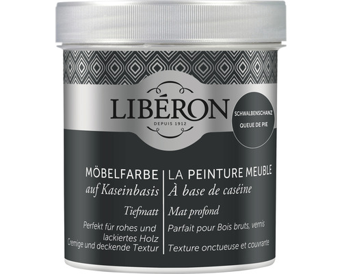 Möbelfarben Kasein Schwalbenschanz 500 ml Möbelfarbe auf Kaseinbasis von Libéron im Behälter.