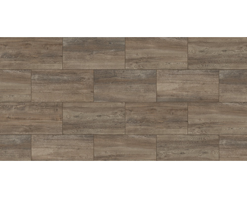 Verlegung von Bodenfliesen in Holzoptik