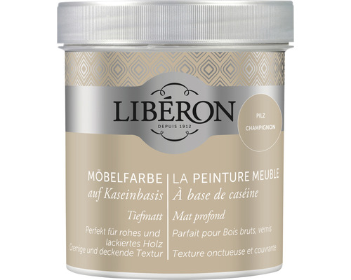 Peinture pour meubles Caséine Champignon 500 ml Liberon peinture pour meubles Champignon à base de caséine