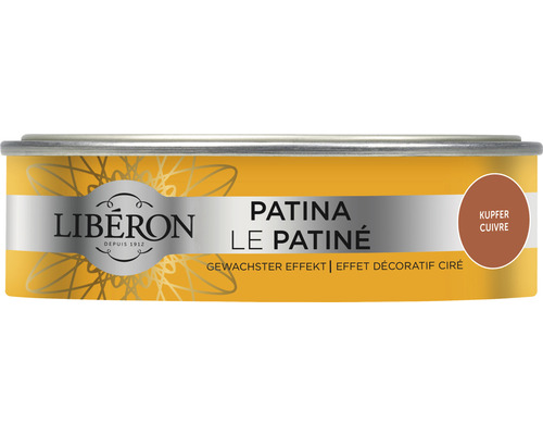 Peinture pour meubles en bois Patina cuivre 150 ml Boîte de cire à effet cuivre Liberon Patina