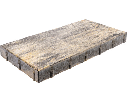 Beton Terrassenplatte Crescendo Ambiente muschelkalk 60 x 30 x 5 cm Rechteckiger Pflasterstein für den Aussenbereich