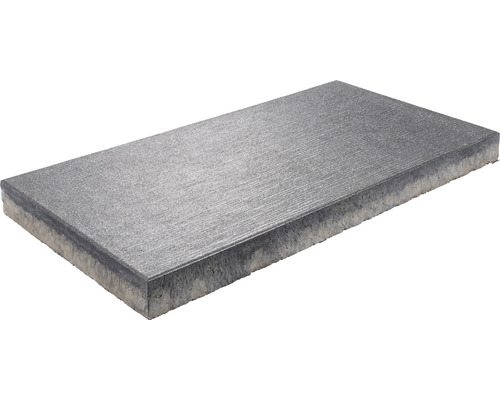 Beton Terrassenplatte Bellastone Nature grau 60 x 30 x 4,5 cm Einzelne Betonpflasterplatte