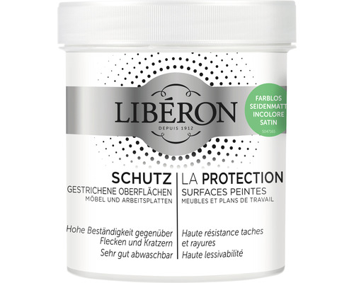 Schutz für gestrichene Oberflächen farblos seidenmatt 500 ml Liberon Schutz für gestrichene Oberflächen, Möbel und Arbeitsplatten