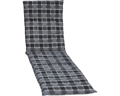 Housse pour chaise longue beo M650 60 x 193 cm coton polyester anthracite