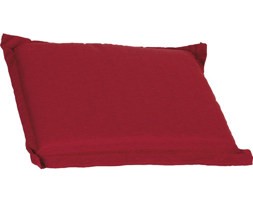 Housse de banc beo 1er P213 46 x 49 cm coton polyester rouge