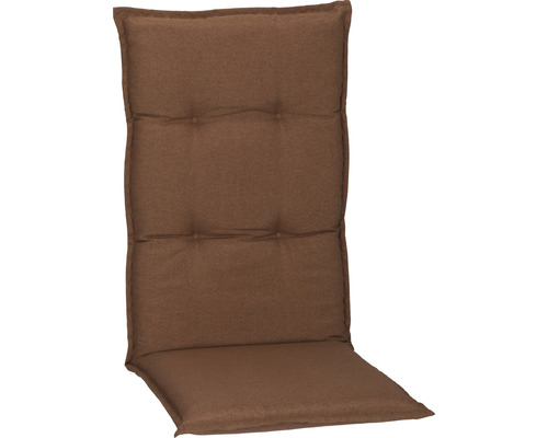 Housse pour chaise à haut dossier beo AUB04 46 x 118 cm coton brun
