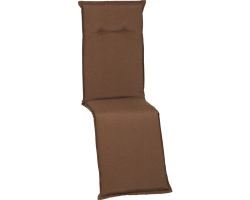 Housse pour chaise de relaxation beo AUB04 46 x 171 cm coton brun