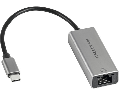 USB Adapter C Stecker RJ45-Buchse