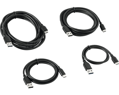 Ensemble de câbles de charge USB type C