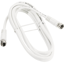 Câble de connexion pour antenne blanc, 10 m