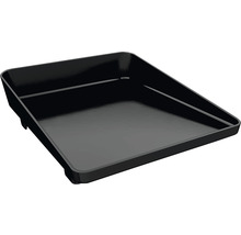 Schwarze Auffangwanne