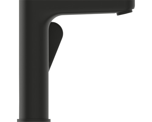 Schwarzer Waschtischmischer