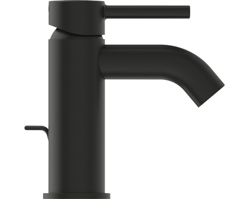 Schwarzer Waschtischmischer