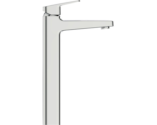 Hoher Waschtischmischer aus Metall