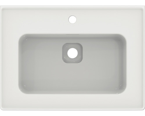 Vasque en céramique sanitaire avec trou de robinet