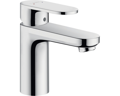 Robinet de lavabo avec mitigeur hansgrohe VERNIS BLEND 100 chrome sans bonde de vidage 71580000