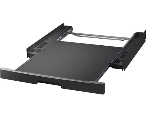 Socle de machine à laver avec tiroir pour rehausser et servir d''étagère