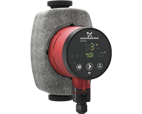 Grundfos Alpha 2 Umwälzpumpe mit Wärmedämmung