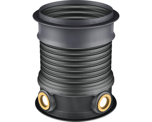 Schachtboden aus Kunststoff mit Zuläufen