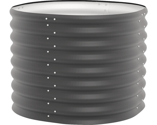 Jardinière surélevée en acier ondulé